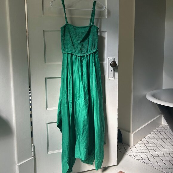 Gap smocked midi sundress (XS) - Picture 1 of 2